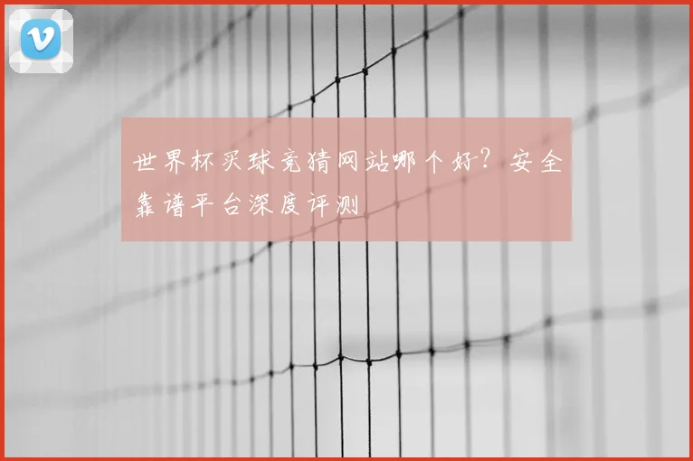 世界杯买球竞猜网站哪个好？安全靠谱平台深度评测