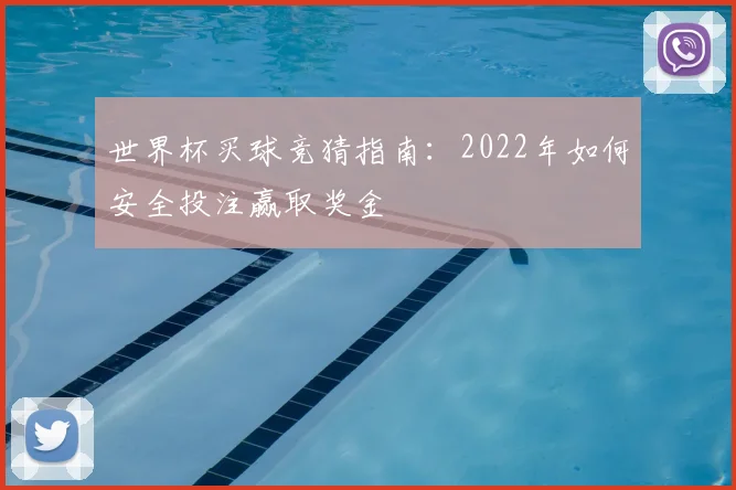 世界杯买球竞猜指南：2022年如何安全投注赢取奖金